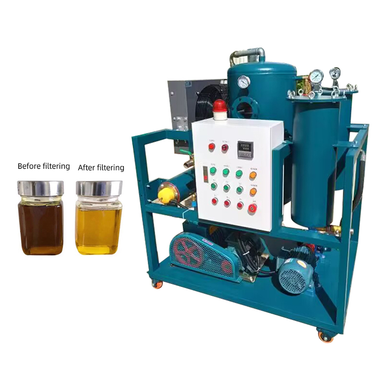 Vacuum Dehydration Oil Filter Machine